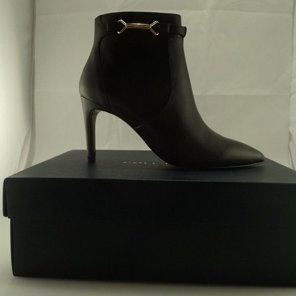 NIB COLE HAAN W03865 LOVETH SHOOTIE II Black - Picture 1 of 8